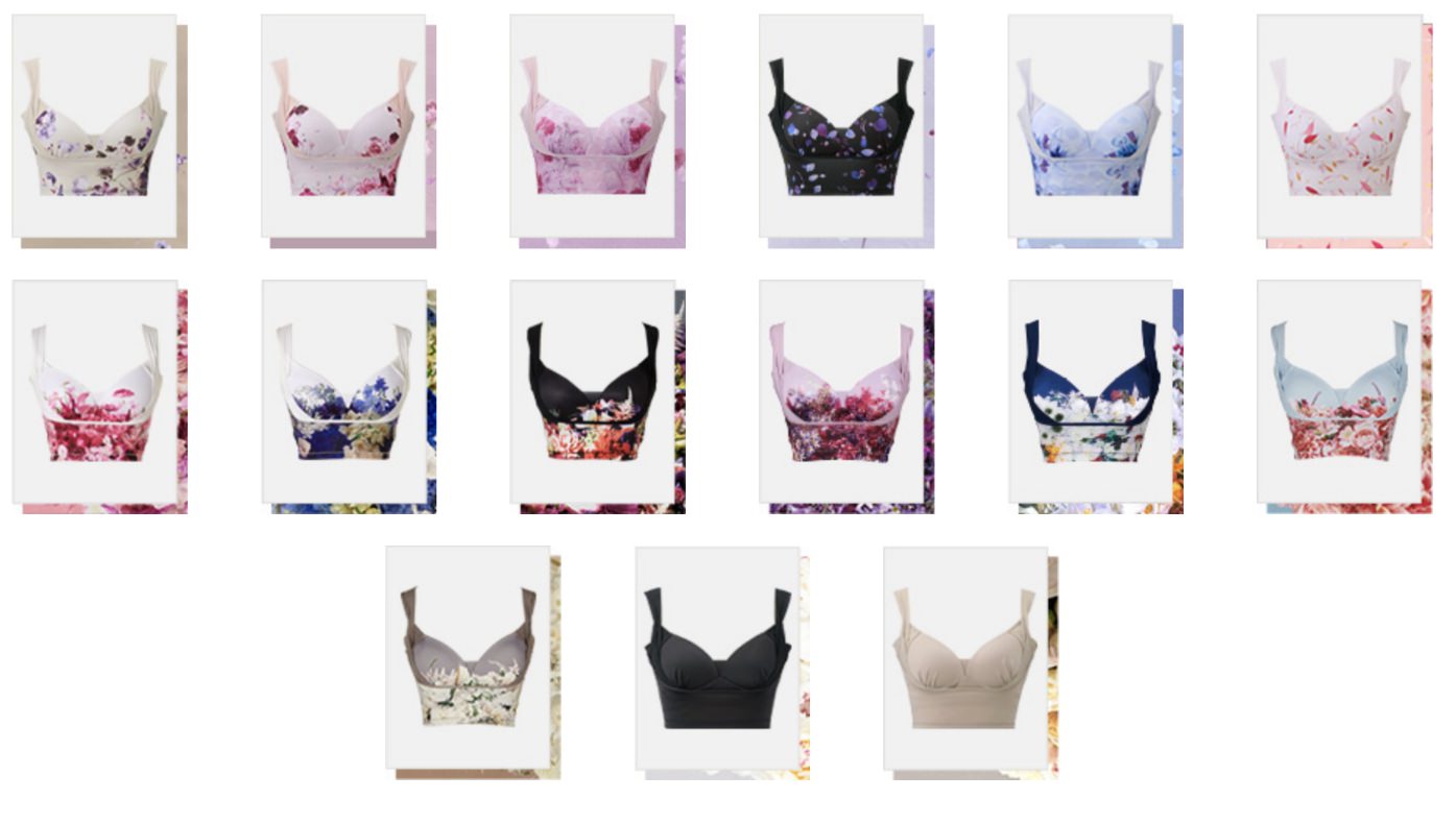 ナイトブラのデザインの可愛さと豊富なラインナップ♡